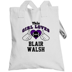 This Girl Loves Blair Walsh Minnesota Football Player Sports Fan Heart