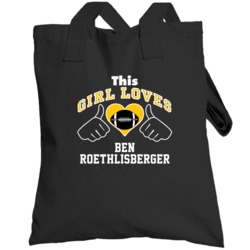 This Girl Loves Ben Roethlisberger Pittsburgh Football Player Sports F