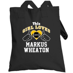 This Girl Loves Markus Wheaton Pittsburgh Football Player Sports Fan H