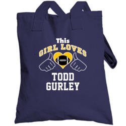 This Girl Loves Todd Gurley St Louis Football Player Sports Fan Heart 