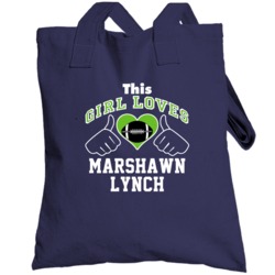 This Girl Loves Marshawn Lynch Seattle Football Player Sports Fan Hear