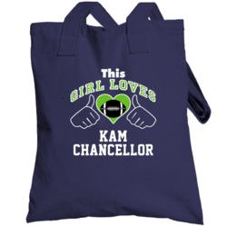 This Girl Loves Kam Chancellor Seattle Football Player Sports Fan Hear