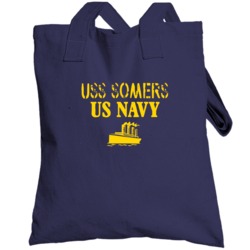Uss Somers Us Navy Ship Crew Totebag