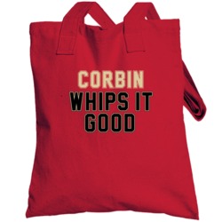 Patrick Corbin Whips It Good Arizona Baseball Pitcher Fan Totebag