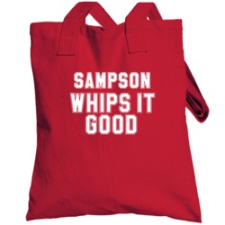 Keyvius Sampson Whips It Good Cincinnati Baseball Pitcher Fan Totebag