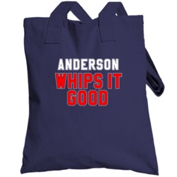 Cody Anderson Whips It Good Cleveland Baseball Pitcher Fan Totebag