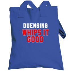 Brian Duensing Whips It Good Minnesota Baseball Pitcher Fan Totebag