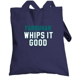 Danny Farquhar Whips It Good Seattle Baseball Pitcher Fan Totebag