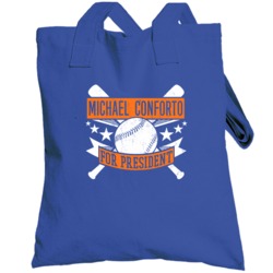 Michael Conforto For President New York Baseball Player Funny Totebag