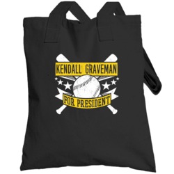 Kendall Graveman For President Oakland Baseball Player Funny Totebag