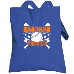 Rey Ordonez For President New York Baseball Player Funny Totebag