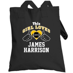This Girl Loves James Harrison Pittsburgh Football Player Sports Fan H