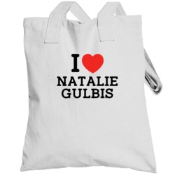 Classic I Heart Natalie Gulbis Popular Golf Player Fan Totebag