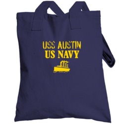 Uss Austin Us Navy Ship Crew Totebag