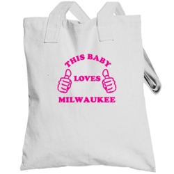 Milwaukee Usa This Girl Loves Totebag