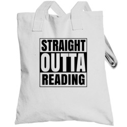 Straight Outta Reading Ohio City Compton Parody Totebag