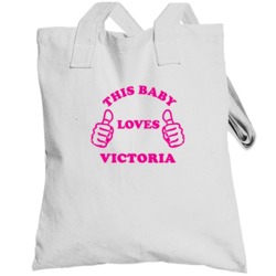 Victoria Usa This Girl Loves Totebag