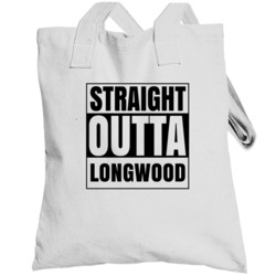 Straight Outta Longwood Florida City Compton Parody Totebag