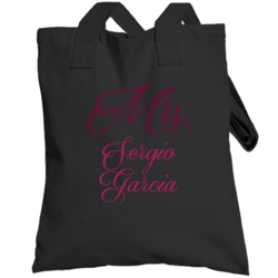 Mrs Sergio Garcia Funny Married Golf Fan Totebag