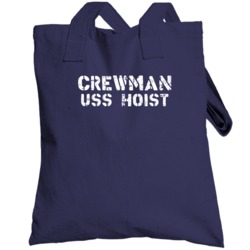 Crewman Uss Hoist Us Navy Totebag