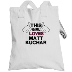 This Girl Loves Matt Kuchar Professional Golf Cool Fan Totebag