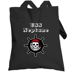 Uss Neptune Trending Skull Pirate Ship Totebag