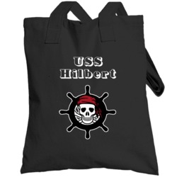 Uss Hilbert Trending Skull Pirate Ship Totebag