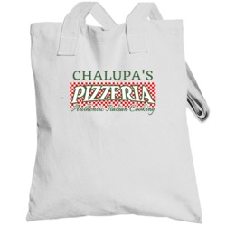 Chalupa's Pizzeria Personalized Name Italian Theme Totebag