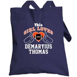 This Girl Loves Demaryius Thomas Denver Football Player Sports Fan Hea
