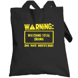 Warning Watching  Total Drama Totebag