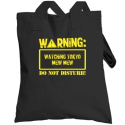 Warning Watching  Tokyo Mew Mew Totebag