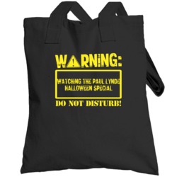 Warning Watching  The Paul Lynde Halloween Special Totebag