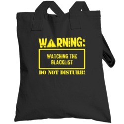 Warning Watching  The Blacklist Totebag