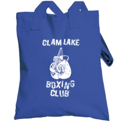 Clam Lake Boxing Blub Wisconsin Body Of Water Totebag