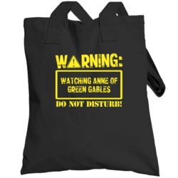 Warning Watching  Anne Of Green Gables Totebag