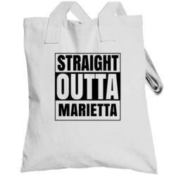 Straight Outta Marietta Female Name Pregnancy Totebag