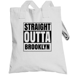 Straight Outta Brooklyn Female Name Pregnancy Totebag