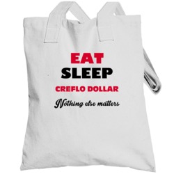 Creflo Dollar Eat Sleep Religious Christian Church Totebag