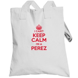 Family Perez I Cant Keep Calm Baby One Piece Bodysuit Totebag