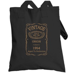 No 60 Brand Orion Crafted In 1954 Birthday Fathers Day Totebag