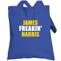 James Harris Freakin Football Los Angeles Sports California Totebag