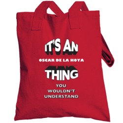 Its An Oscar De La Hoya Thing 3d Boxer Totebag