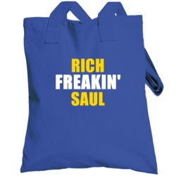 Rich Saul Freakin Football Los Angeles Sports California Totebag