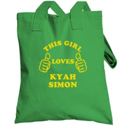This Girl Loves Kyah Simon Australian Sports Athletes Totebag