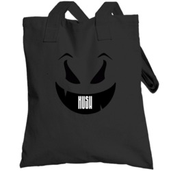 Kush Funny Scary Pumpkin Custom Halloween Name Totebag
