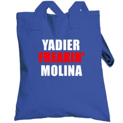 Yadier Freakin' Molina Puerto Rico Sports Athletes Totebag