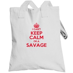 Family Savage I Cant Keep Calm Baby One Piece Bodysuit Totebag