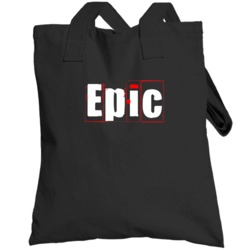 Epic Cool Graphic Text Trending Word Hashtag Slang Totebag
