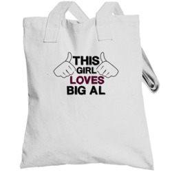 This Girl Loves Big Al Mob Boss Gangster Mafia Fan Totebag