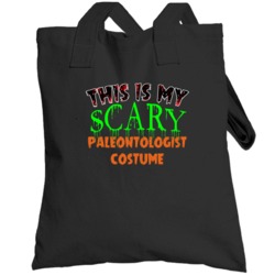 This Is My Scary Paleontologist Halloween Funny Custom Job Totebag